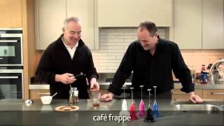 How to make a frappé coffee using an aerolatte milk frother [upl. by Llen546]