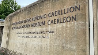 Caerleon Roman Fortress amp Baths  Including Caerleon Wood Sculptures [upl. by Nidla]