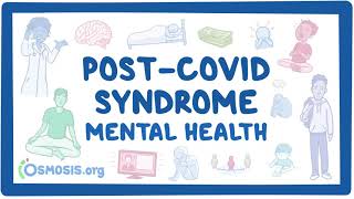 PostCOVID syndrome Mental health [upl. by Ynaffital]