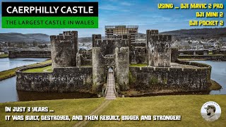 Caerphilly Castle  The Largest in Wales 2nd in Britain [upl. by Leal]