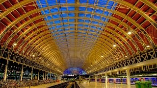 A Walk Around Londons Paddington Railway Station [upl. by Ennovahs]