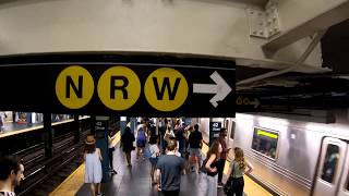 ⁴ᴷ The Busiest NYC Subway Station Times Square–42nd StreetPort Authority Bus Terminal [upl. by Odrarej]