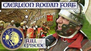 Caerleon Roman Legion Fort In Wales  Time Team [upl. by Llenahs]