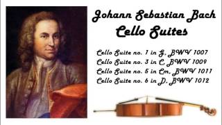 Johann Sebastian Bach  Cello suites in 432 Hz great for reading or studying [upl. by Caty]